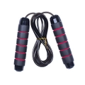 Adult Skipping Rope Ball Bearing Steel Heavy Skipping Jump Rope - Red