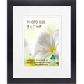Platinum Essential Black Photo Frame 8x10" - Australian Made