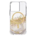 Case-Mate Karat Marble Compatible with MagSafe Case (Suits iPhone 14 Plus) - White Marble
