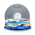 Philips 12x CD-RW 80mins Rewritable Disk (10 pcs Spindle) [BMDPHI12XCDRW10]