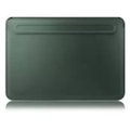 StylePro, faux leather Apple Macbook sleeve for device up to 13.3”, green
