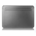 StylePro, faux leather Apple Macbook sleeve for device up to 13.3”, grey