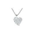 Sterling Silver Crystals from SWAROVSKI Heart Necklace