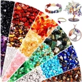 100G Gemstone Chips Mix Spacers Jewellery DIY Necklace Jewelry Gem Beads FREE POSTAGE