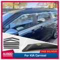 Luxury 6PCS Weather Shields for KIA Carnival KA4 Series 2020-Onwards Weathershields Window Visors