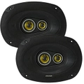 Kicker CSC6934 6x9" 3-Way Coaxial Speakers