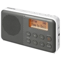 Sangean DPR-64 Portable Digital Radio (Grey/White)