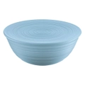 Guzzini Earth 30x13cm Round Serving Dish Dinnerware Bowl w/ Lid Powder Blue