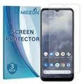 [3 Pack] Nokia G60 5G Ultra Clear Screen Protector Film by MEZON – Case Friendly, Shock Absorption (Nokia G60 5G, Clear)