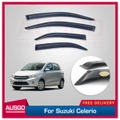 Weather Shields for Suzuki Celerio 2014-2019 Weathershields Window Visors