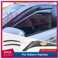 Luxury Weather Shields for Subaru Impreza WRX Sedan 2007-2013 2pcs Weathershields Window Visors