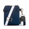 Punch Neoprene Petite Bags Mobile/Phone/Camera Crossbody Handbag Small Navy