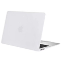 Apple 13" MacBook Air (2018-2022) Matte Rubberized Hard Shell Case Cover - Matte White, For Models: A2337 M1 A2179 A1932 [NBAOEM0137]