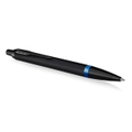 Parker IM Vibrant Rings Ballpoint Pen - Black/Marine Blue