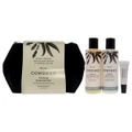 Relax Calming Essentials Set by Cowshed for Unisex - 3 Pc 3.38oz Bath and Shower Gel, 3.38 oz Body Lotion, 0.18oz Natural Lip Balm