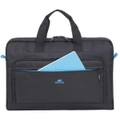 Rivacase Regent Carry Bag for 17.3 inch Notebook / Laptop (Black) Suitable for Education, Business [8059 black]