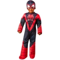 Spider-Man Miles Morales Deluxe Costume Size - Toddler