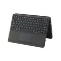 RAPOO XK300 Plus Bluetooth Keyboard for iPad Pro/Air/7 10.5" - Shortcut keys, Touch Gestures, Scissor switches, Multimedia keys, Rechargeable KBRP-XK300-PLUS