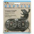 Precision Analog Reptile Thermometer & Humidity Gauge by Zoo Med
