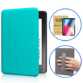 StylePro, combo, Kindle 11th gen 2022 case with hand strap + screen protector, ice blue.