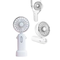 Mini Fan with 3 Wind Speeds Adjustable Rechargeable Electric Fan Handheld Fan with Hanging Rope