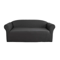 Elan Cambridge 2-Seater Sofa Cover 184cm Seat/Couch Protector Slipcover Steel