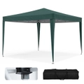 2x2M Folding Gazebo Pop Up Canopy Tent Camping Wedding Party Outdoor Marquee Green