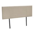 Double Size Fabric Upholstered Headboard in Beige