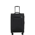 Tosca So Lite 3.0 Softside Medium 66 cm 4 Wheel Suitcase Black