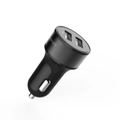 Mbeat Power Dot Dual port 3.4A USB Car Charger - Black