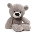 Gund - Bear: Fuzzy Grey 34cm - Kids Soft Toy Teddy Bears