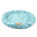 Furbulous 75cm Round Pet Cooling Bed Dog or Cat Non-Toxic Cooling Mat for Summer - Green