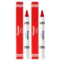 Crayola Lip and Cheek Crayon - Red by Crayola for Women - 0.07 oz Lipstick - Pack of 2