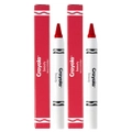 Crayola Lip and Cheek Crayon - Strawberry by Crayola for Women - 0.07 oz Lipstick - Pack of 2