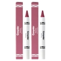 Crayola Lip and Cheek Crayon - Velvet Pink by Crayola for Women - 0.07 oz Lipstick - Pack of 2