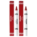 Crayola Lip and Cheek Crayon - Very Cherry by Crayola for Women - 0.07 oz Lipstick - Pack of 2