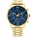 Tommy Hilfiger Sullivan Blue and Gold Men's Watch 1791880 Stainless Steel 7613272437400