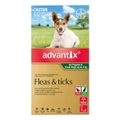 Advantix For Small Dogs & Pups Up To 4Kg (Green) 12 Pack
