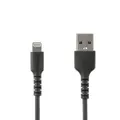 Startech 1m USB to Lightning Cable (MFi Certified) - Black [RUSBLTMM1MB]