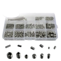 410pcs M3/4/5/6/8 Stainless Steel Metric Grub Set Screw Assortment Kit with Box