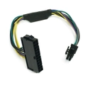 ATX 24Pin To 8Pin 18AWG Power Cable Adapter For DELL Optiplex 3020 7020 9020
