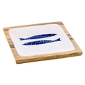 Casa Atlantic Fish Enamel Plate