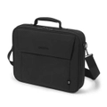 Dicota ECO Multi BASE Carry Bag with shoulder strap for 13.3"-14.1" inch Notebook /Laptop (Black) Suitable for Education & Business A light notebook case with protective padding [D31323-RPET]