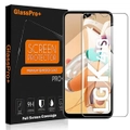 [2 Pack] LG K41S Screen Protector Full Coverage Tempered Glass Screen Protector Guard (Clear) - Case Friendly