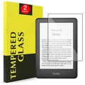 For Amazon Kindle 6 eReader Tempered Glass Anti Scratch Screen Protector [2 Pack]
