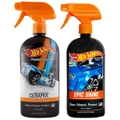 Hot Wheels 590ml Americana Ceramix & Epic Shine After Wash Car Cleaner Spray