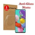 For Nokia 7.2 Anti Glare Matte Plastic Soft Pet Screen Protector Film Guard (3 Pack)