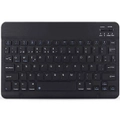 Universal Wireless Rechargeable Bluetooth Keyboard for iPad Samsung Lenovo Tablet Tab Microsoft Surface iOS Android Windows (Black)