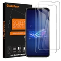 [2 PACK] For Asus ROG Phone 6 Screen Protector Tempered Glass Screen Protector Film Guard