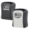 Ozoffer 4-Digit Combination Lock Key Safe Storage Box Padlock Security Home Outdoor
